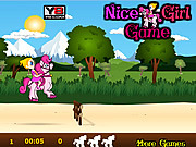 Gioco online Giochi Divertenti per Ragazze - Pony Riding Race